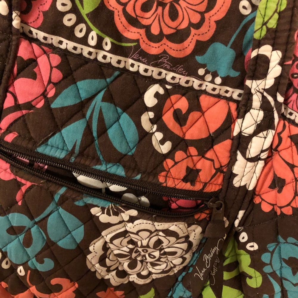 Large Vera Bradley tote - Picture 3 of 5